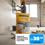 Pegamento Cemento Chema Chemayolic Extra Fuerte 25kg - Imagen 2